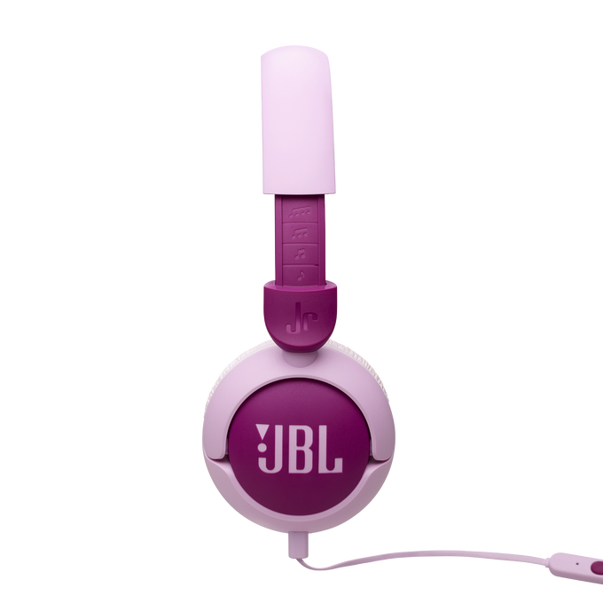 JBL Junior 320 - Purple - Wired on-ear kids headphones - Left image number null